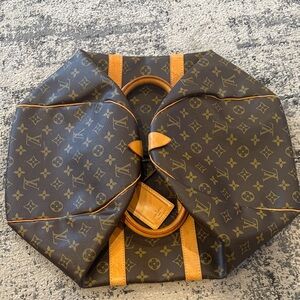 Louis Vuitton Monogram Canvas Tote with Vachetta Accents